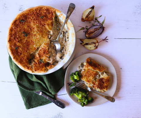 Chicken & Mushroom Pie