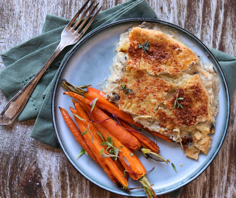 Chicken & Mushroom Pie