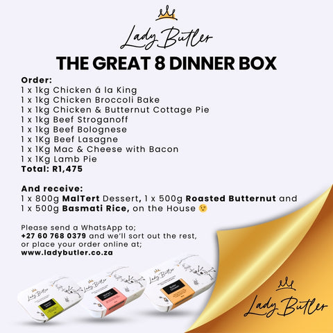The Great 8 Dinner Box