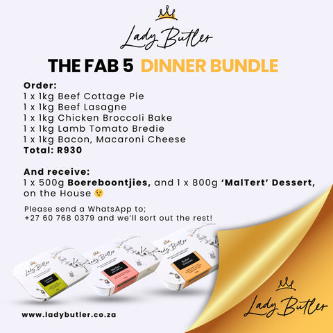 The Fab Five Dinner Bundle