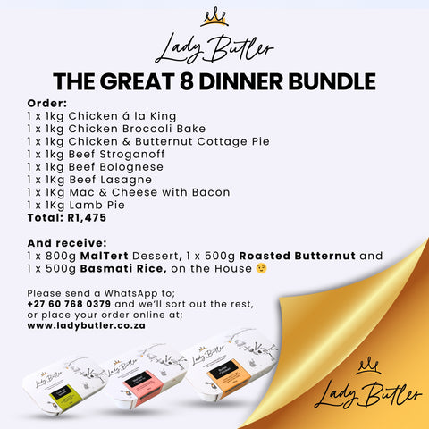 The Great 8 Dinner Bundle