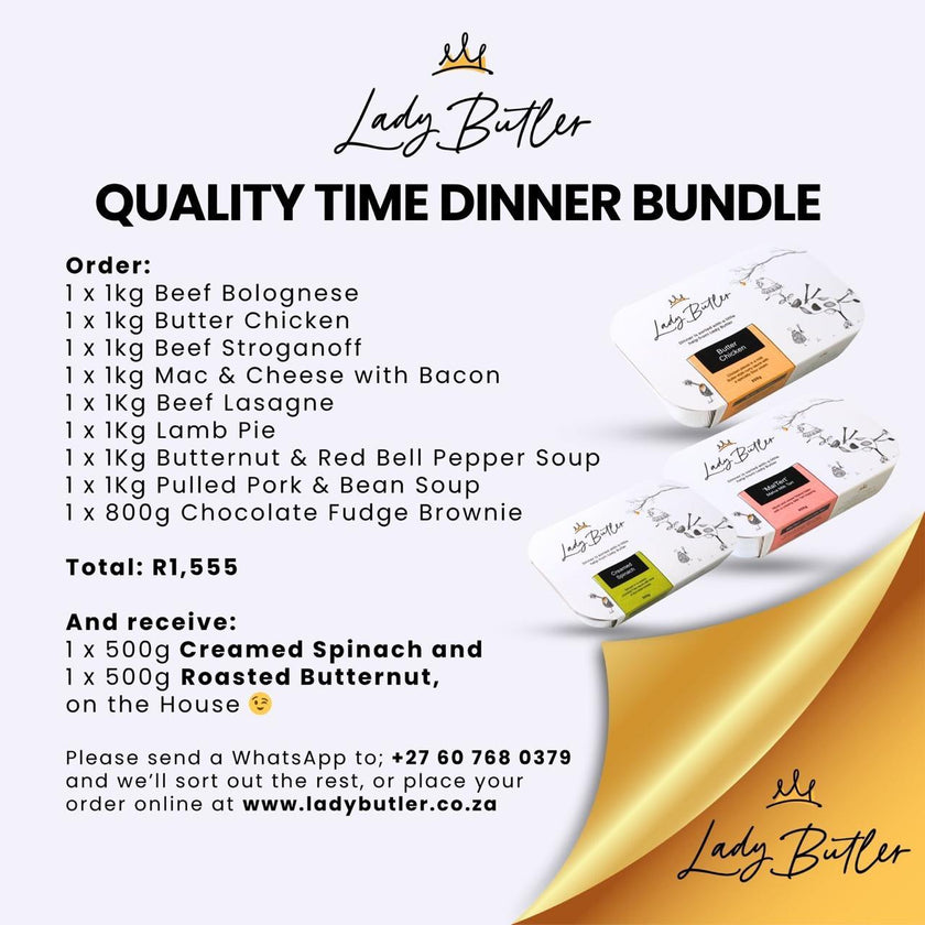Lady Butler Frozen Meals