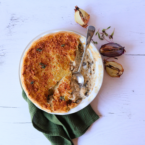 Chicken & Mushroom Pie