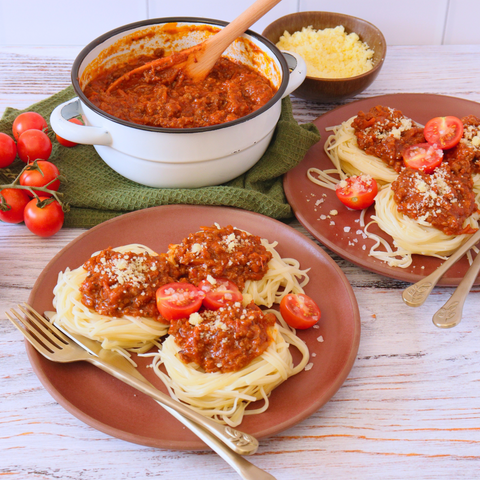 Beef Bolognese - Beef and Pasta