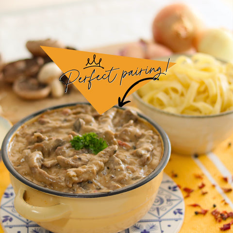 Beef Stroganoff