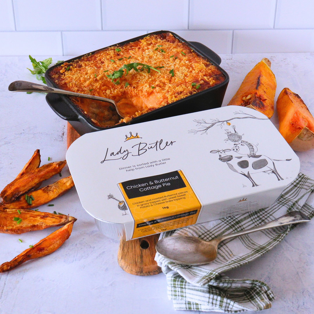 Chicken & Butternut Cottage Pie – Lady Butler