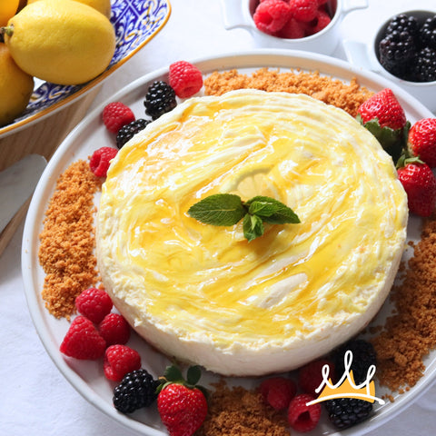 Lemon Swirl Cheesecake - Couple Size | 800g (2-4) - Dessert